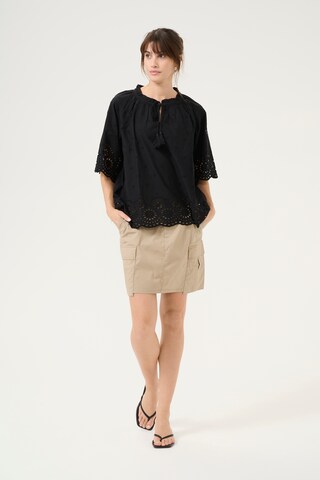 CULTURE Bluse 'Reya' in Schwarz