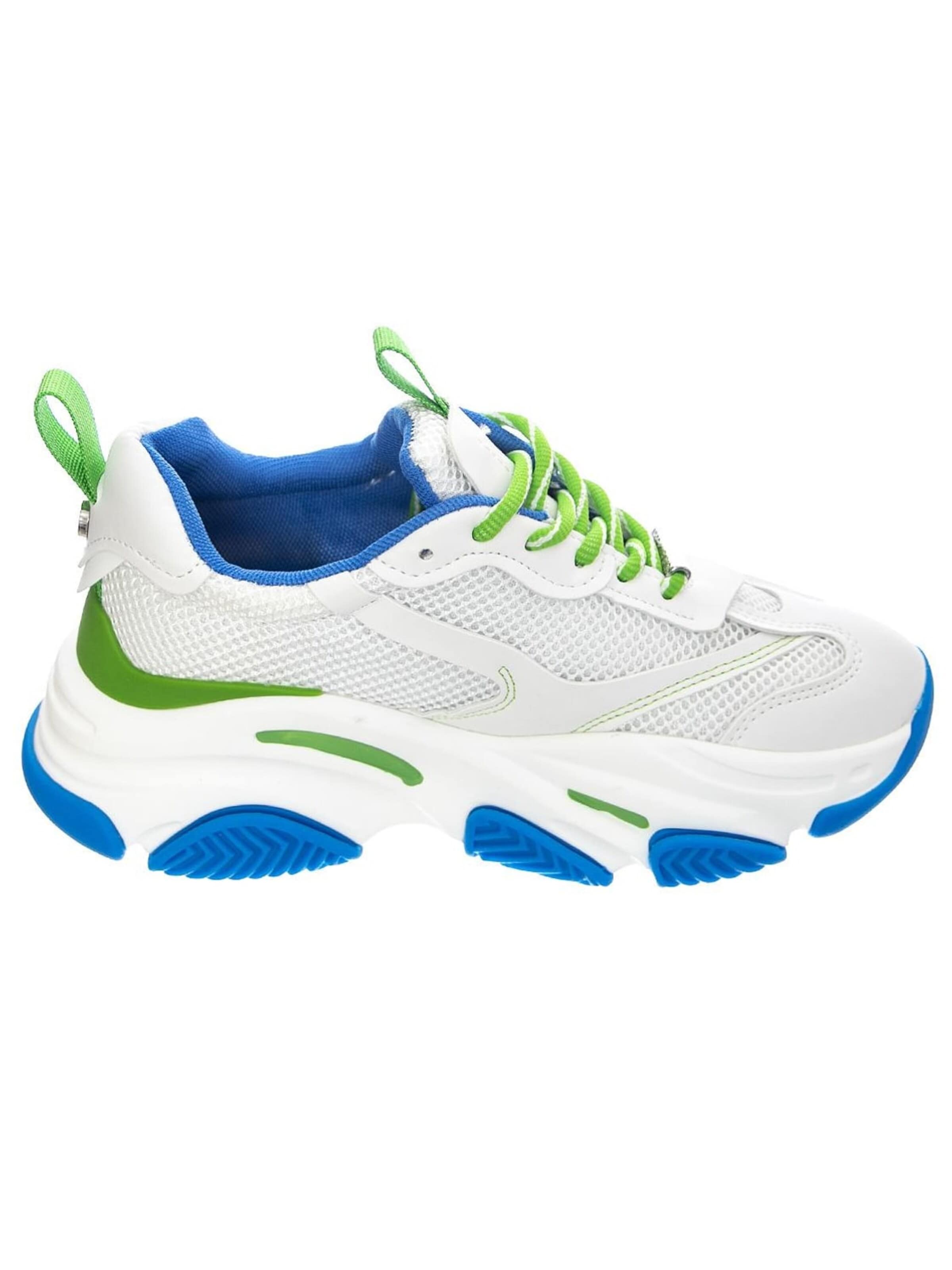 Scarpa stringata sportiva 'Womens Possession Green / Multi Shoes' di STEVE MADDEN in bianco
