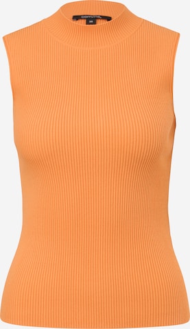 Tops en tricot COMMA en orange : devant