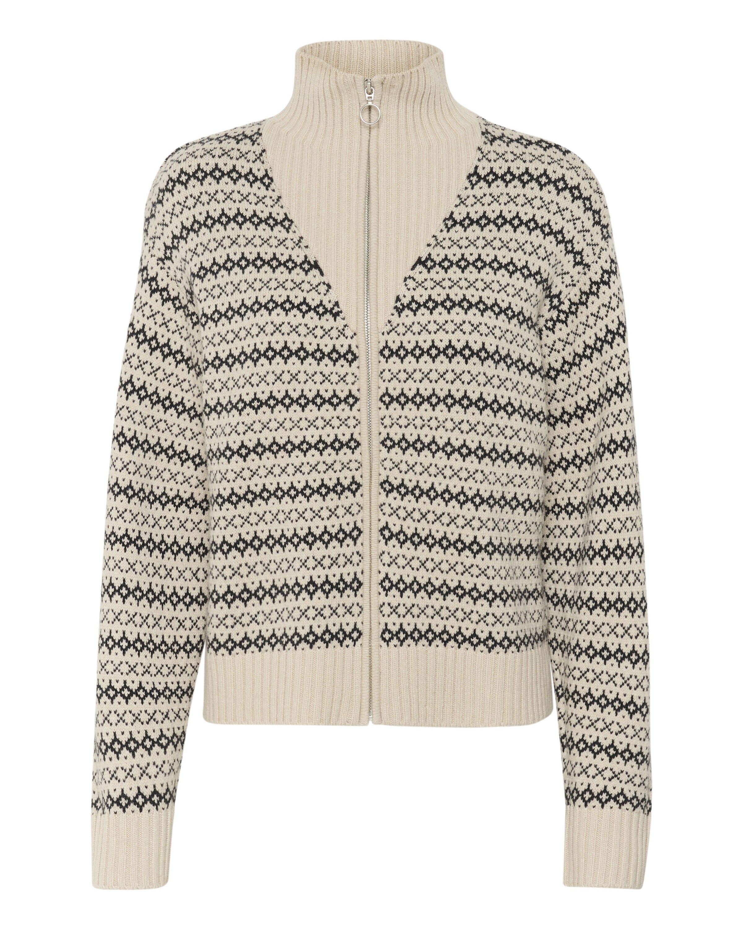 Part Two Strickjacke in Blau: Vorderseite