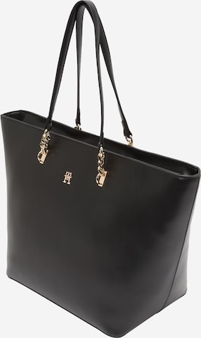 TOMMY HILFIGER Shopper in Schwarz