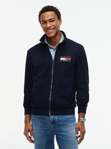 Veste de survêtement 'Brand Love' TOMMY HILFIGER en bleu : devant