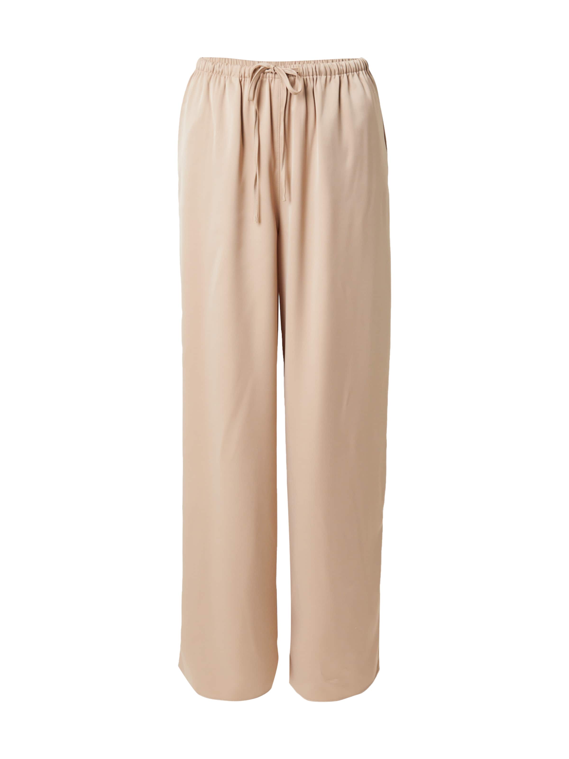 Wide leg Pantaloni de la TOPSHOP pe gri: față