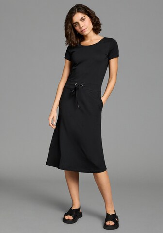 LAURA SCOTT Dress in Black: front