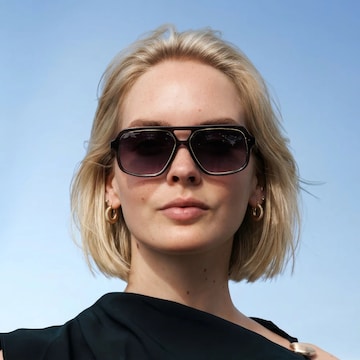 Isabel Bernard Sonnenbrille in Grau: Vorderseite
