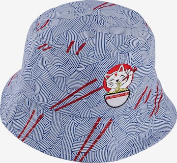 Blackskies Hat 'Tropical Flamingo Vol. II' in Blue: front