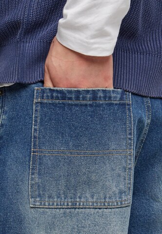 Loosefit Jeans cargo di Urban Classics in blu