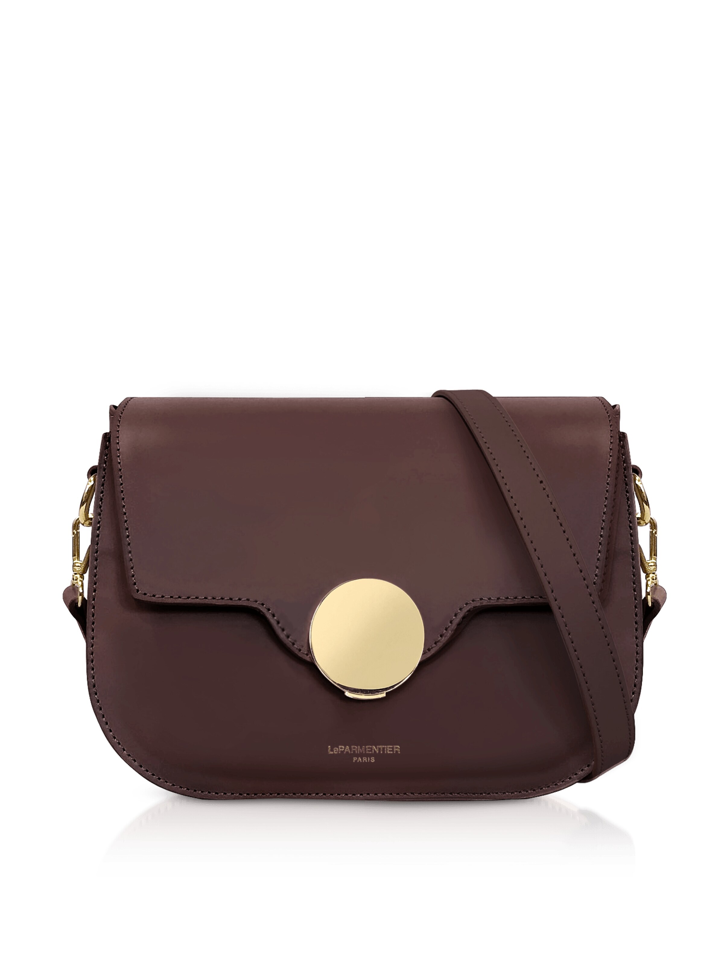 Borsa a spalla 'San Pedro' di LeParmentier in rosso: frontale