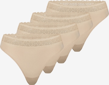 TRIUMPH String 'Feel of Modal' in Beige: Vorderseite