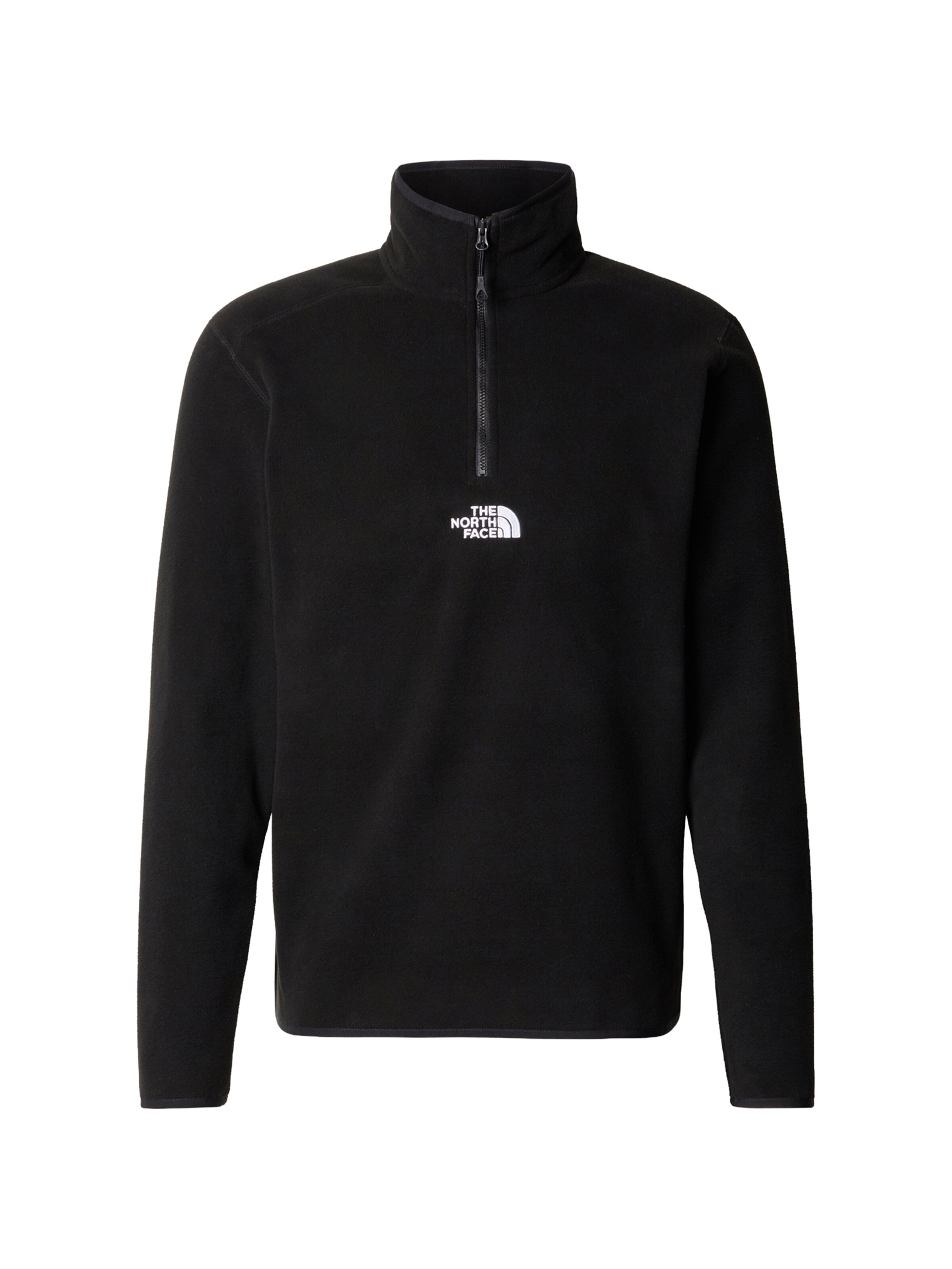 THE NORTH FACE Sportpullover 'GLAC in Schwarz: Vorderseite