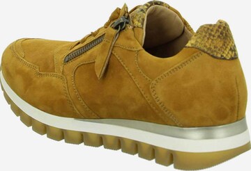 GABOR Lace-Up Shoes in Yellow