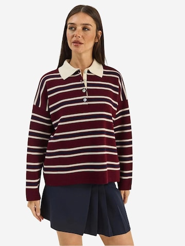 Bianco Lucci Pullover 'Pullover'‌‌‌‌ in Rot