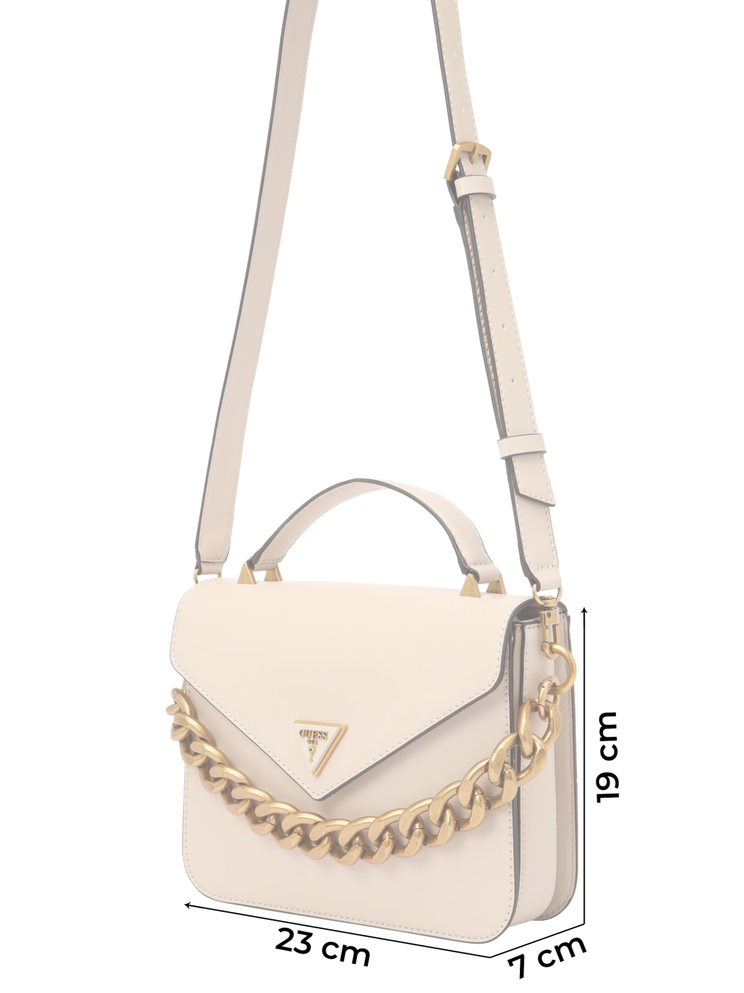 GUESS - Malas de tiracolo 'Retour' em bege