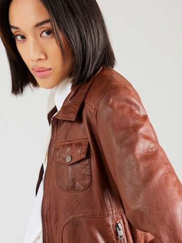 OAKWOOD Between-season jacket 'GIRL' in Brown