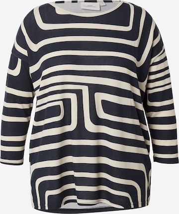 ONLY Carmakoma Tričko 'CARALBA' – černá: přední strana