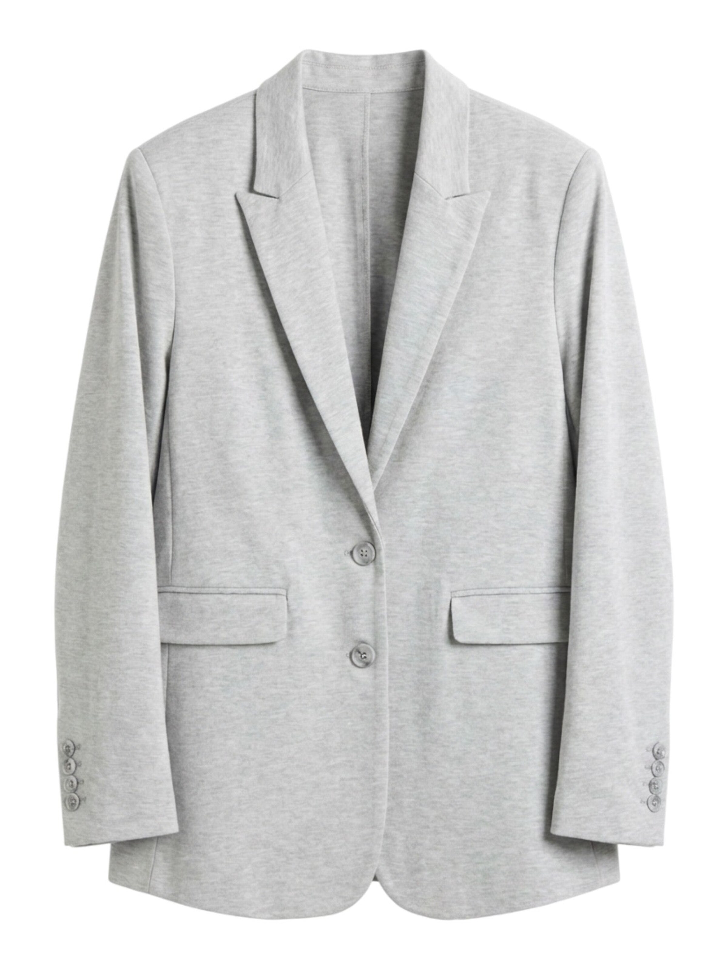 TEESHOPPEN Blazer 'Performance' in Grey: front