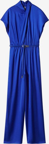 MANGO Jumpsuit 'Atlantis' in Blauw: voorkant