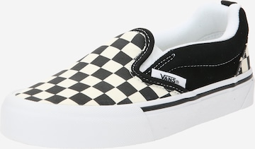 Scarpa slip-on 'Knu' di VANS in nero: frontale