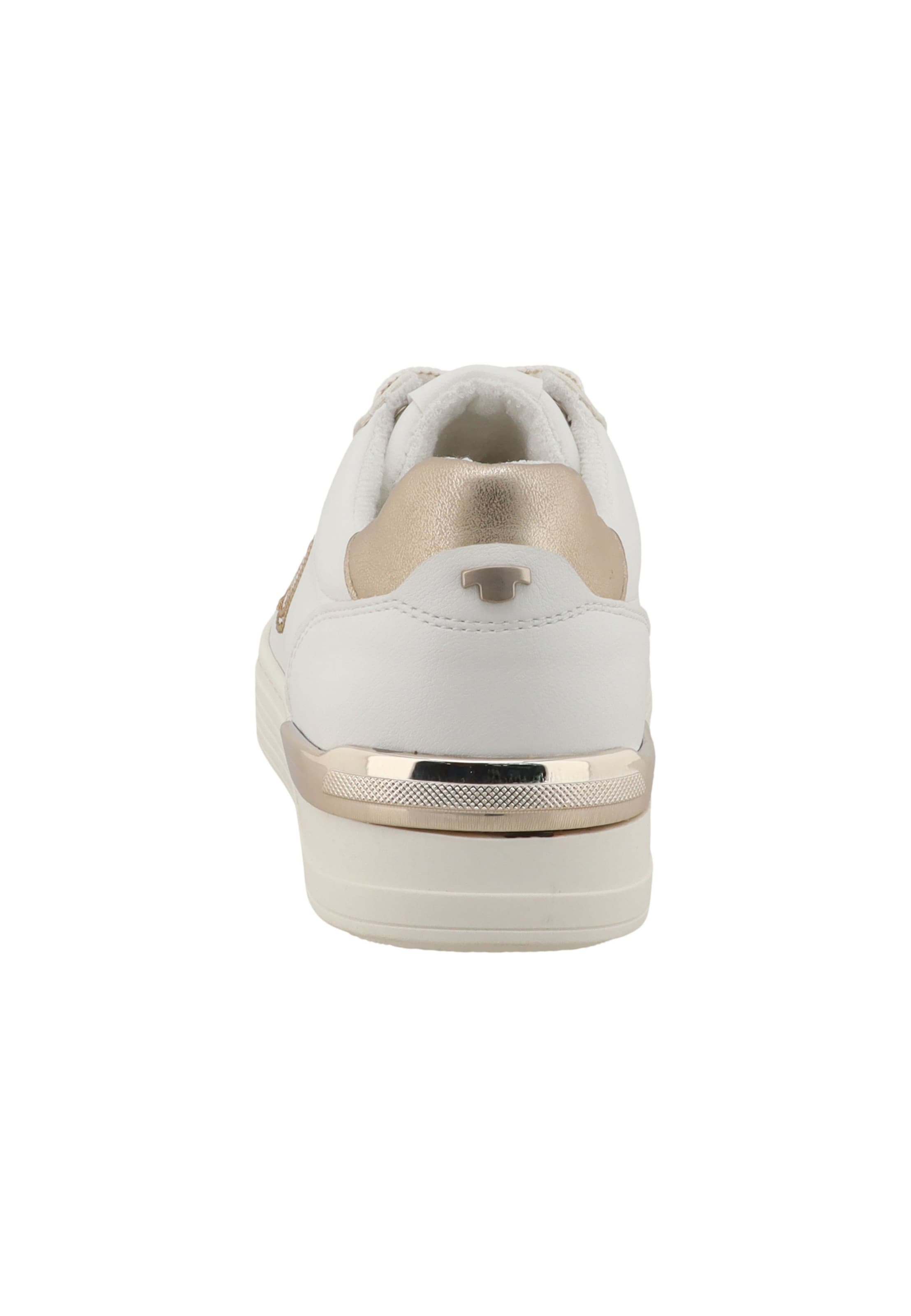 TOM TAILOR Sneaker in Weiß