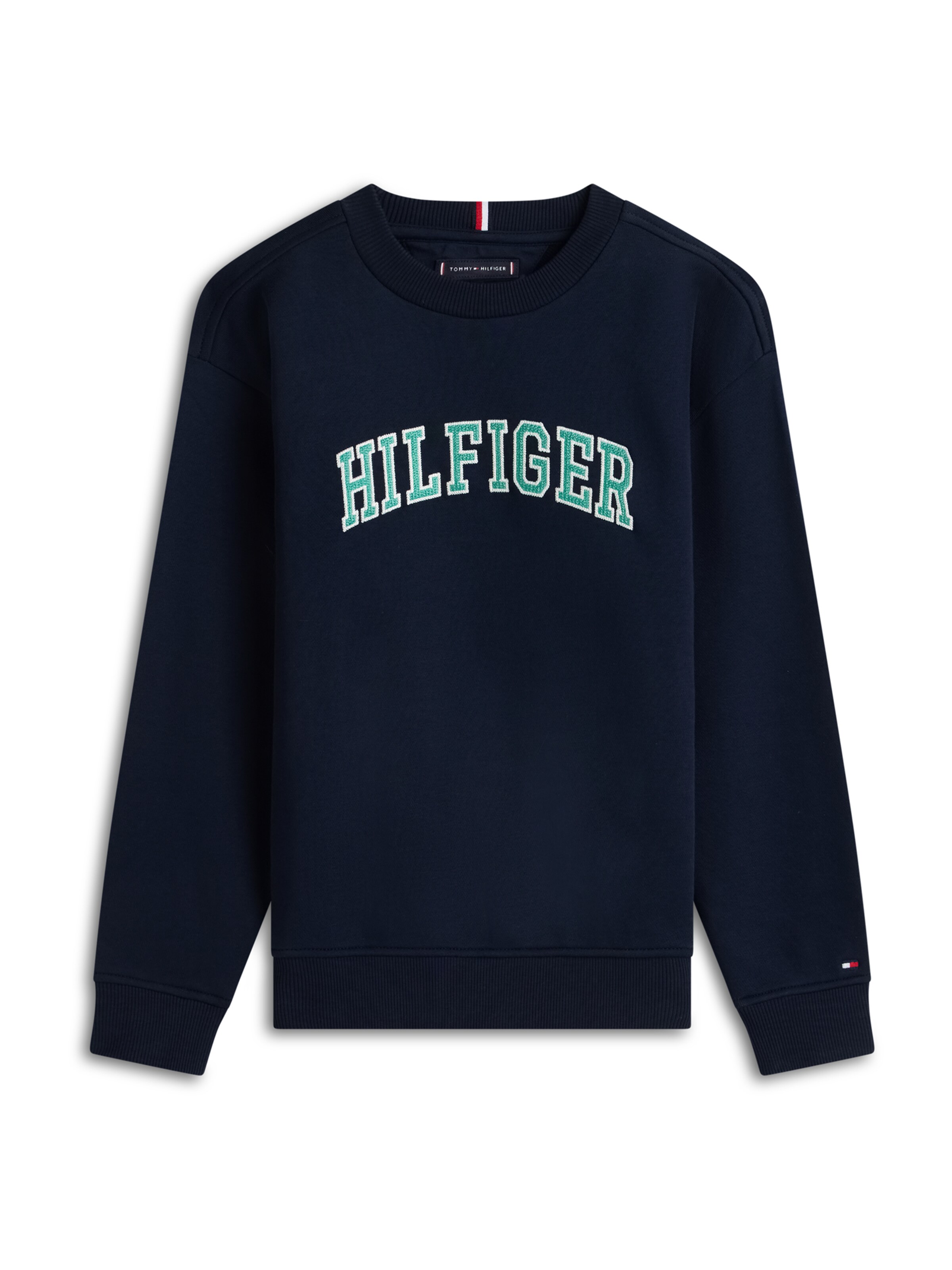 TOMMY HILFIGER Sweatshirt in Blau: Vorderseite