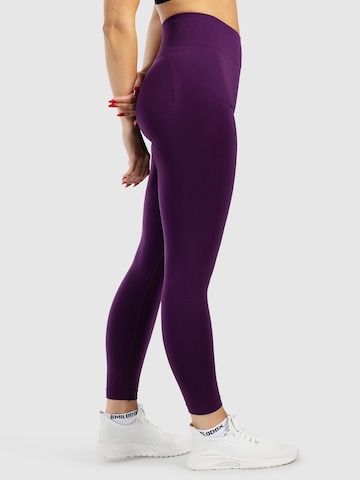 Coupe slim Leggings Smilodox en violet