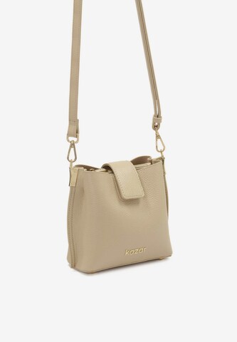 Kazar Crossbody Bag in Beige