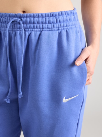 Tapered Pantaloni 'Phoenix Fleece' de la Nike Sportswear pe albastru