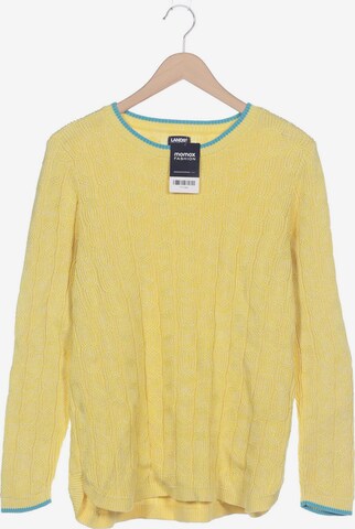 Lands‘ End Sweater & Cardigan in L in Yellow: front