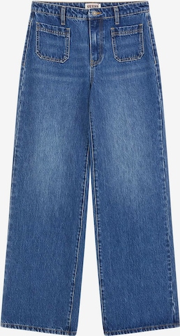 GUESS Wide leg Jeans in Blue: front