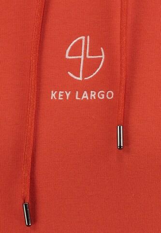 Key Largo Mikina 'MEMBERSHIP' – oranžová