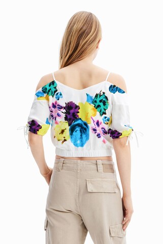 Desigual Bluse i hvid