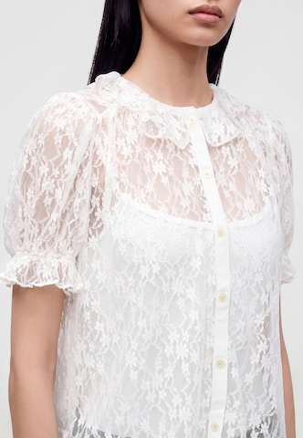 GAP Bluse in Weiß