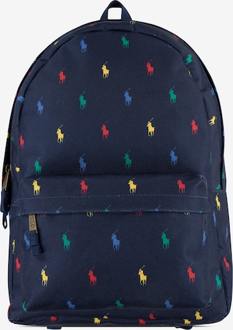 Zaino di Polo Ralph Lauren in blu: frontale