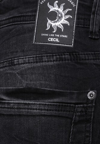 CECIL Skinny Jeans in Black