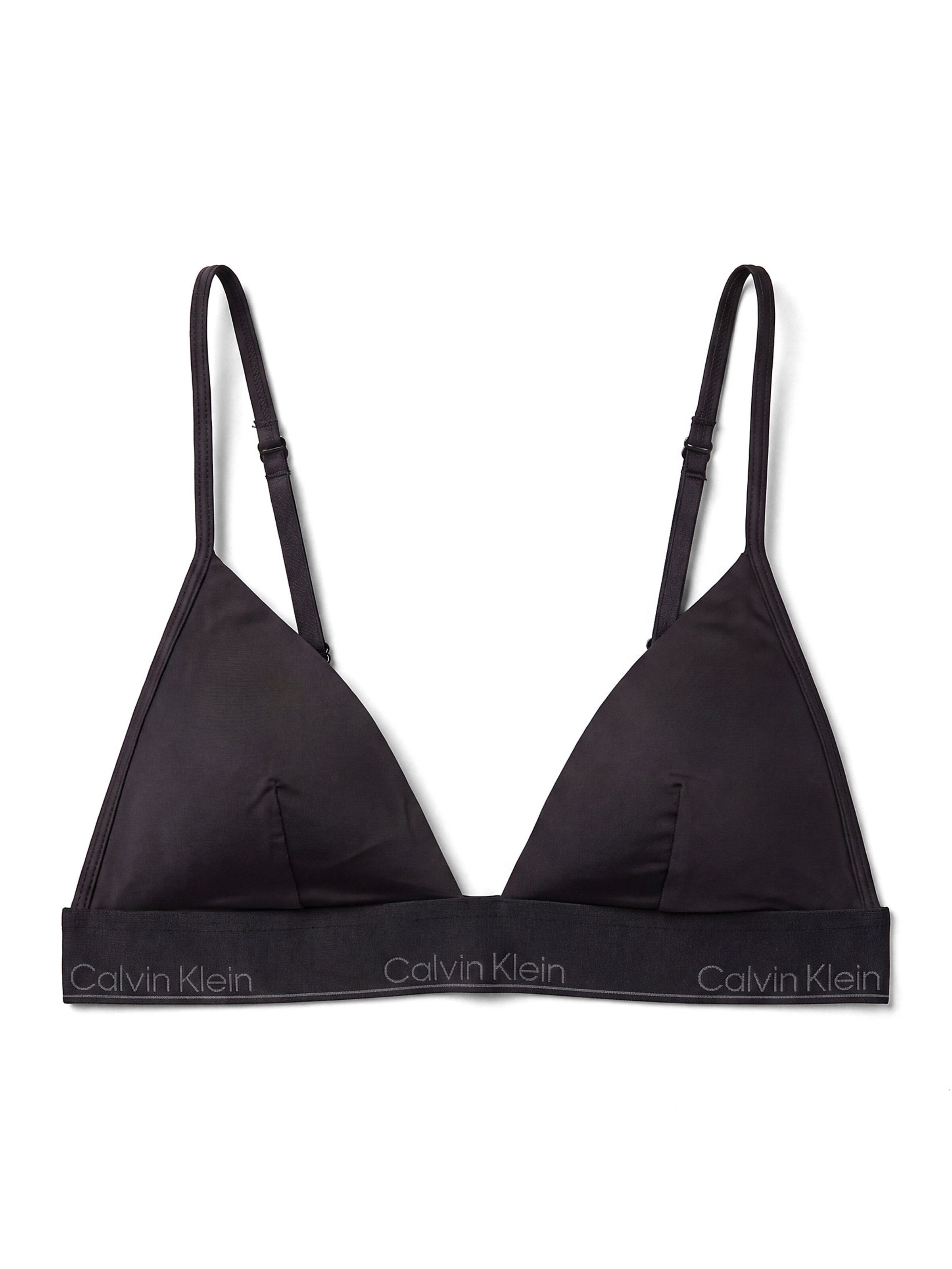 Regular Hauts de bikini Calvin Klein Underwear en noir : devant