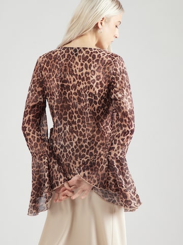 Monki Blouse in Bruin