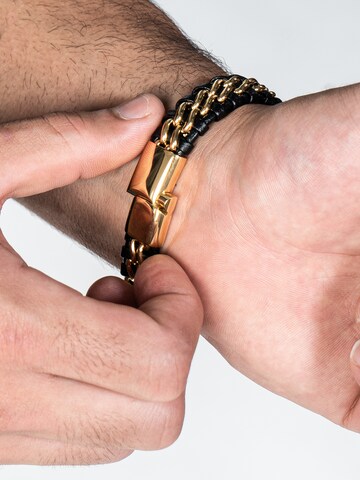 SERASAR Bracelet 'Steel' in Gold