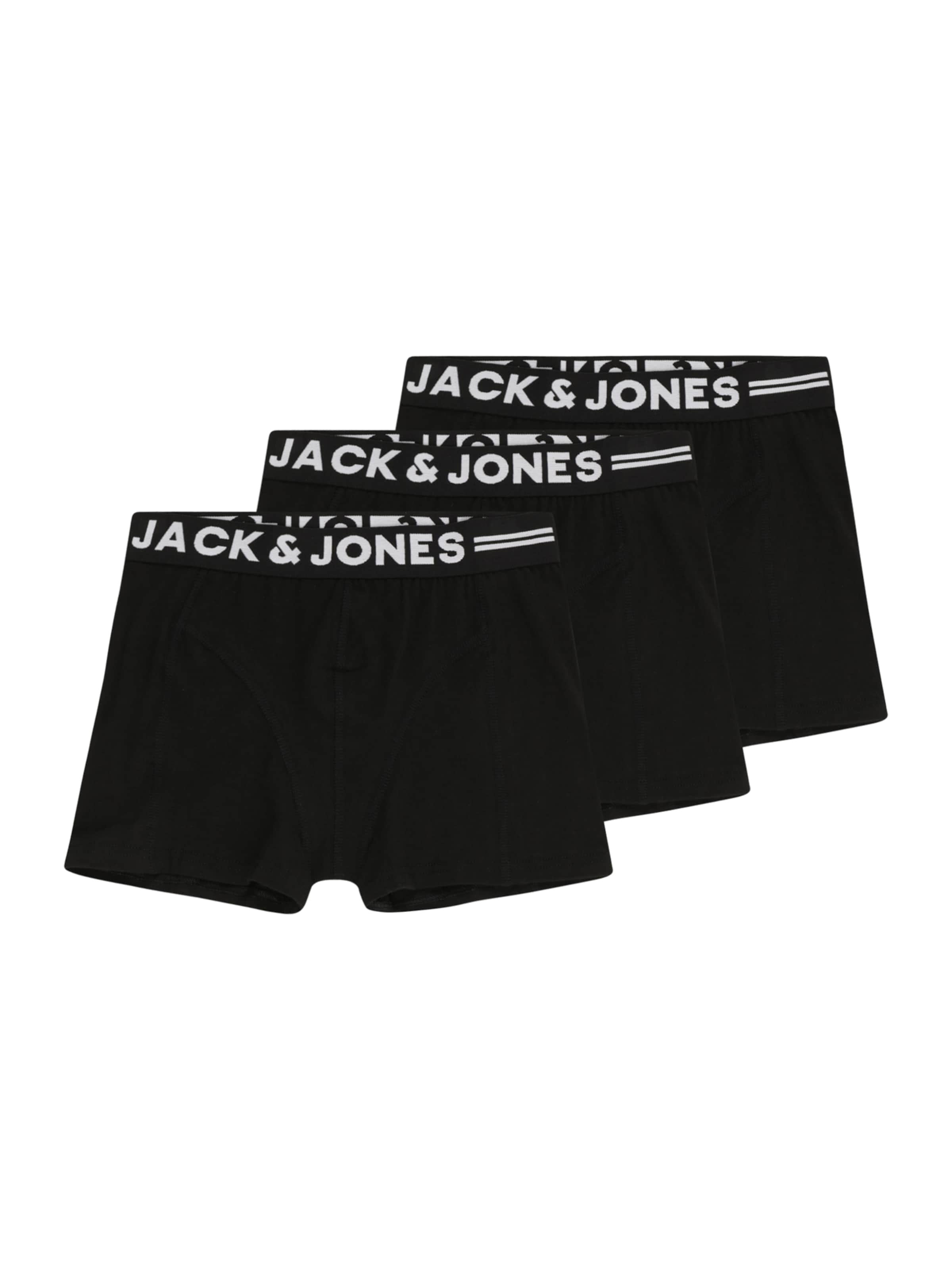 Pantaloncini intimi di Jack & Jones Junior in nero: frontale