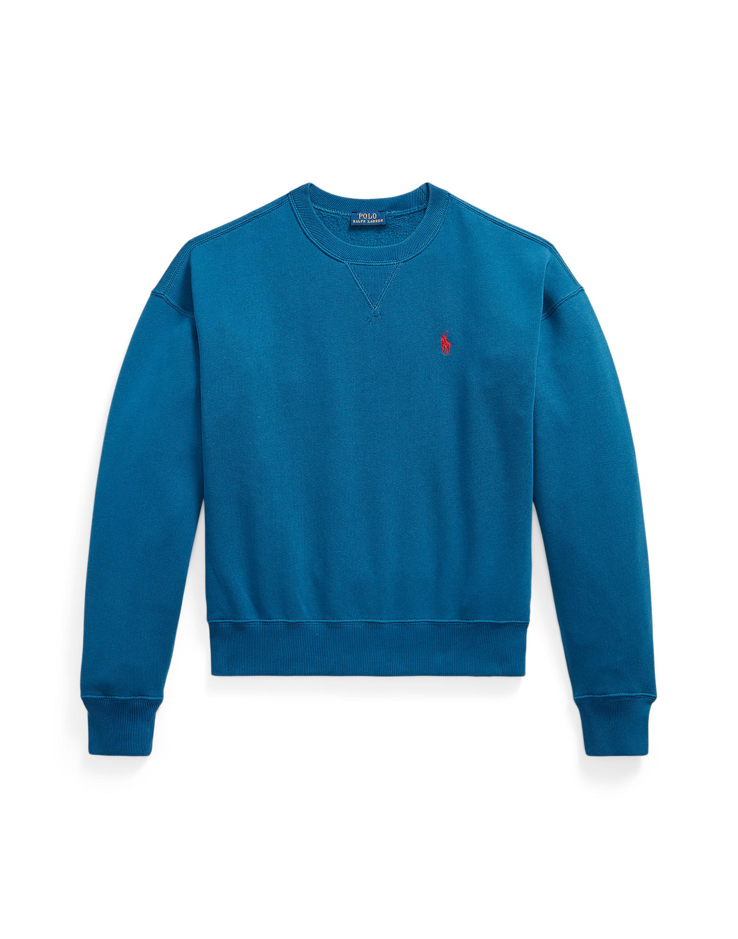 Sweat-shirt Polo Ralph Lauren en bleu : devant