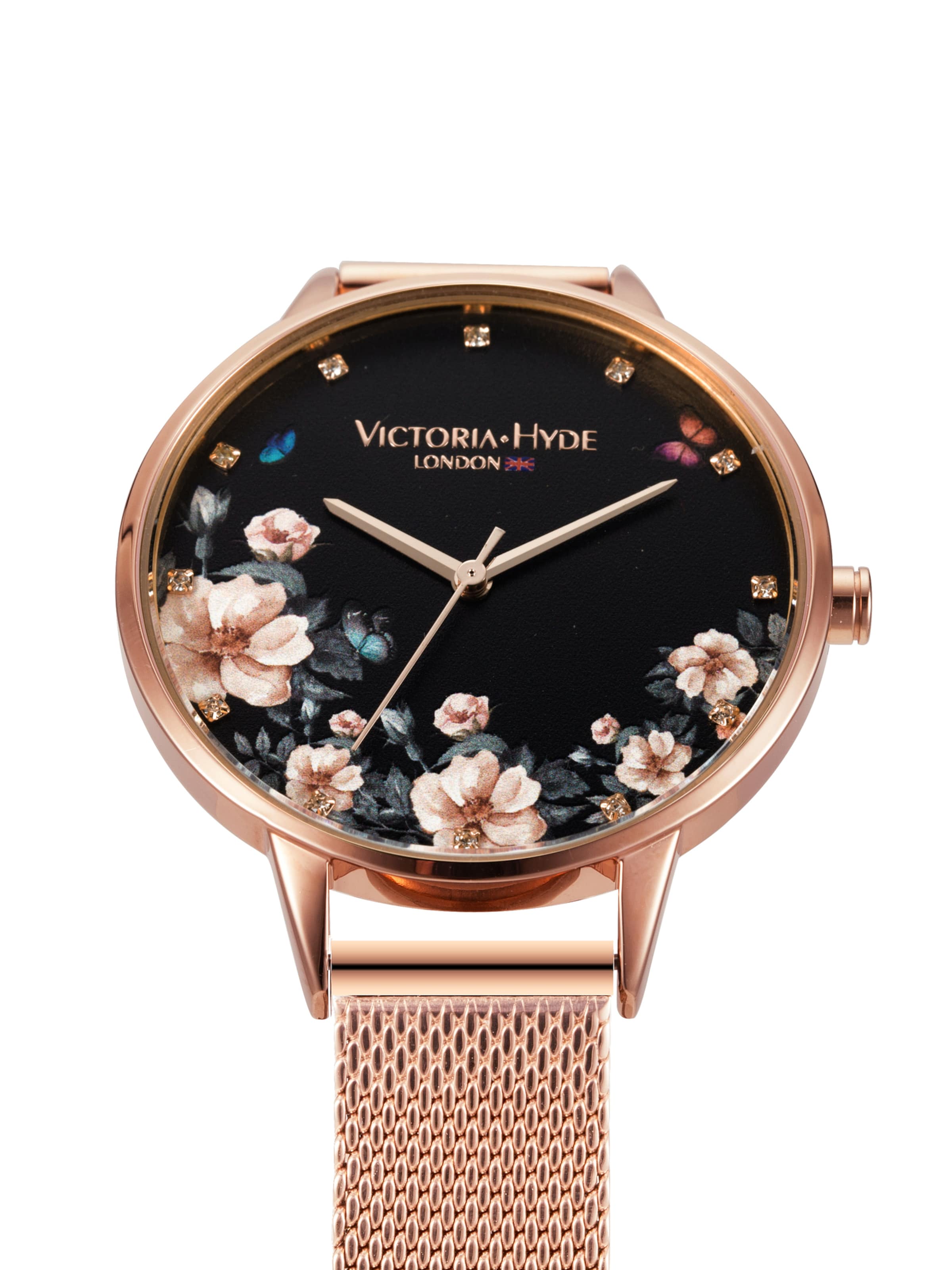Victoria Hyde Analog Watch in Black