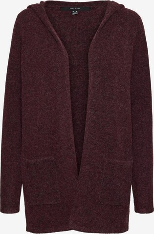 Cardigan 'Doffy' VERO MODA en rouge : devant