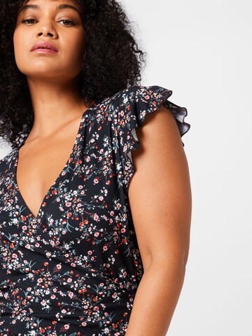 Robe 'Doro' ABOUT YOU Curvy en noir