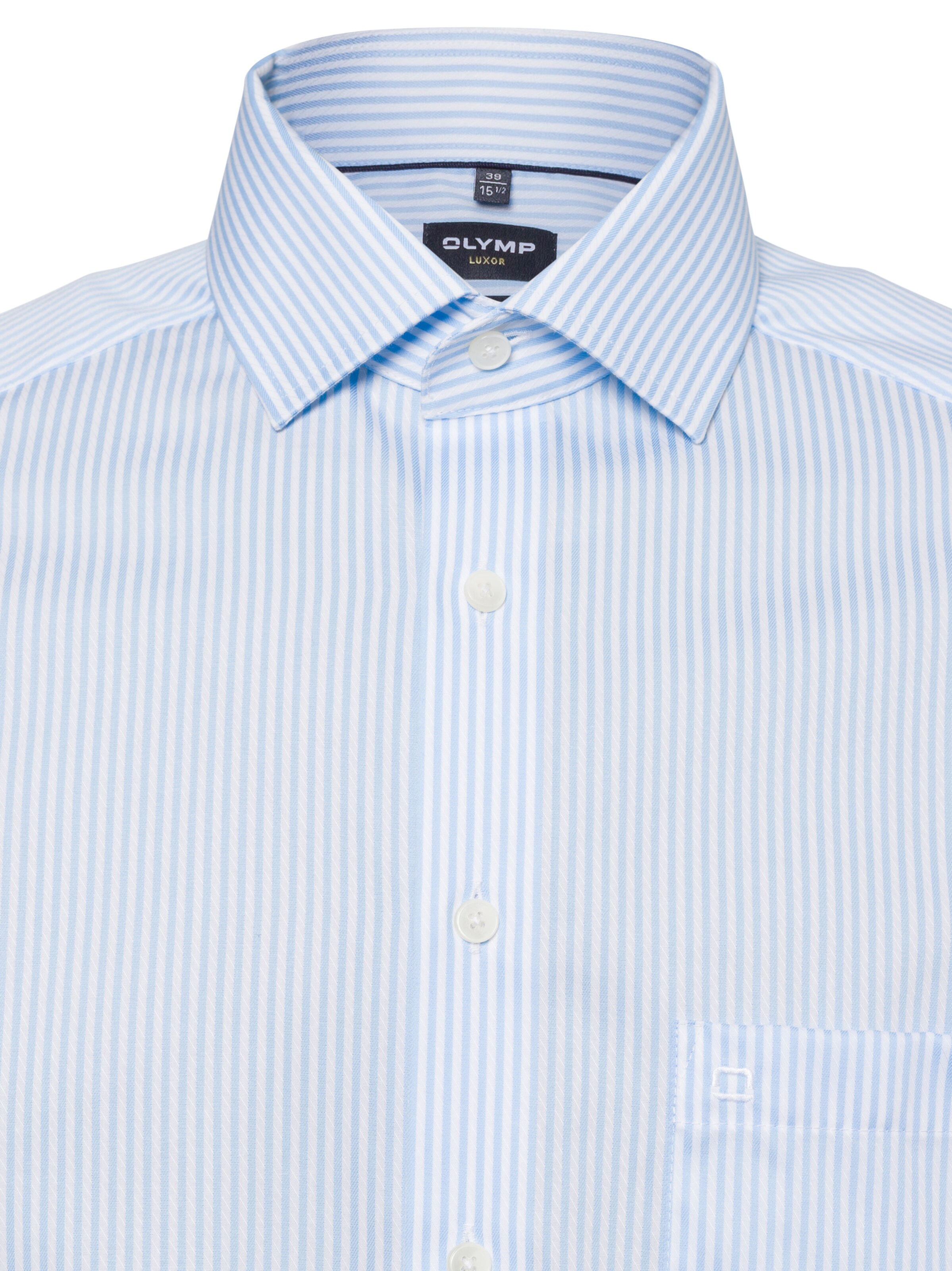 OLYMP Regular Fit Businesshemd in Blau