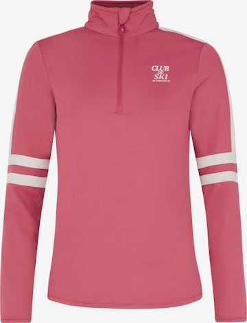 PROTEST Sportief sweatshirt 'PRTPRUE' in Roze: voorkant