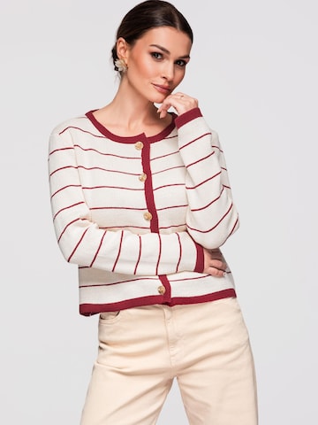 Ombre Strickjacke‌‌‌ in Beige