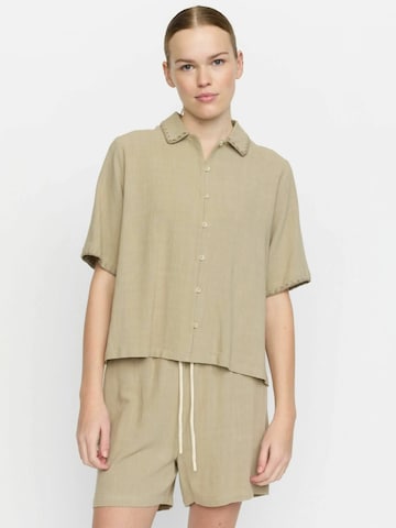 Soft Rebels Bluse 'Samantha' in Beige: Vorderseite