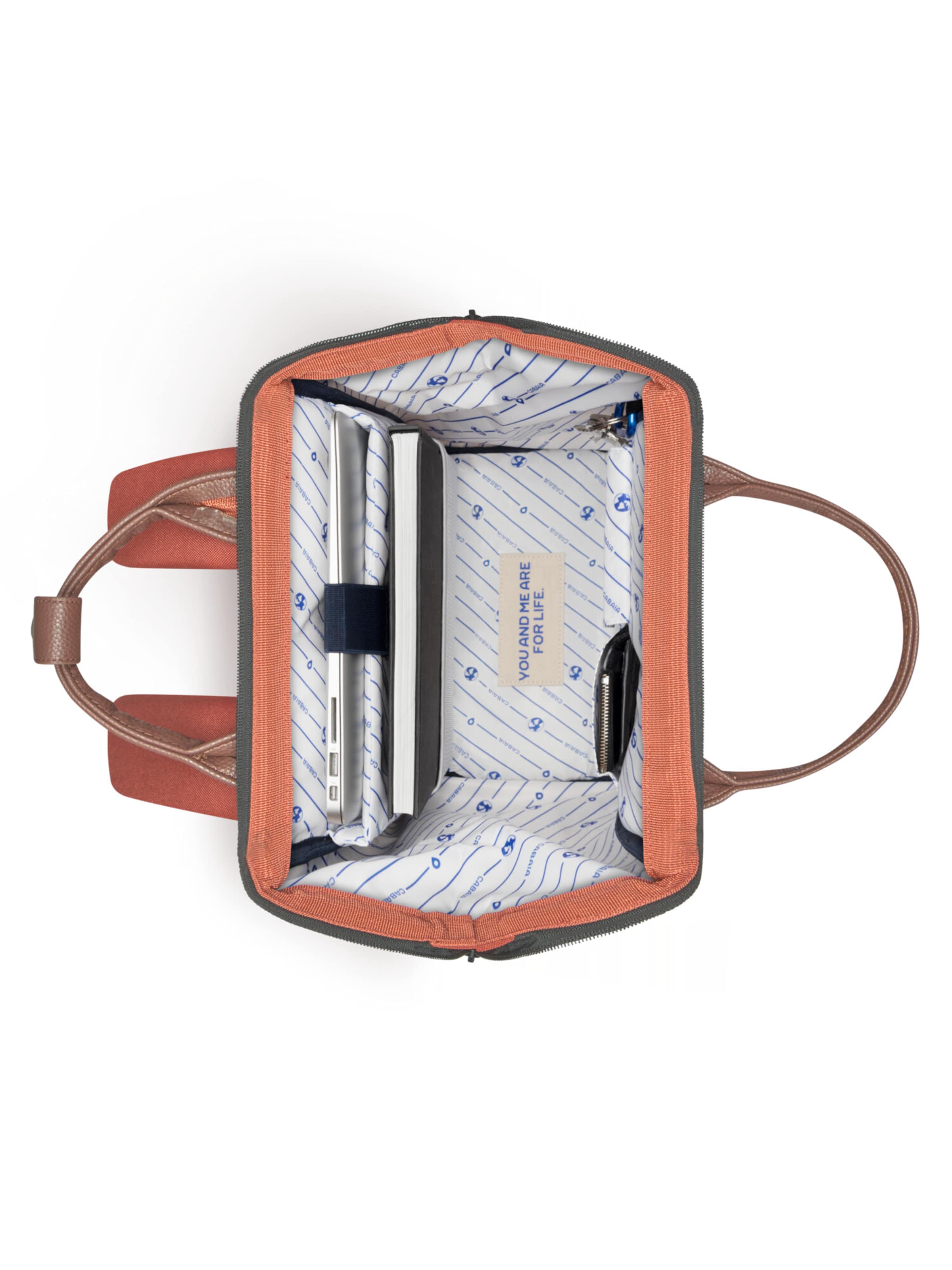 Cabaia Backpack 'San Cristobal M' in Brown