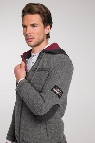 Cardigan bavarois 'Tomek' SPIETH & WENSKY en gris