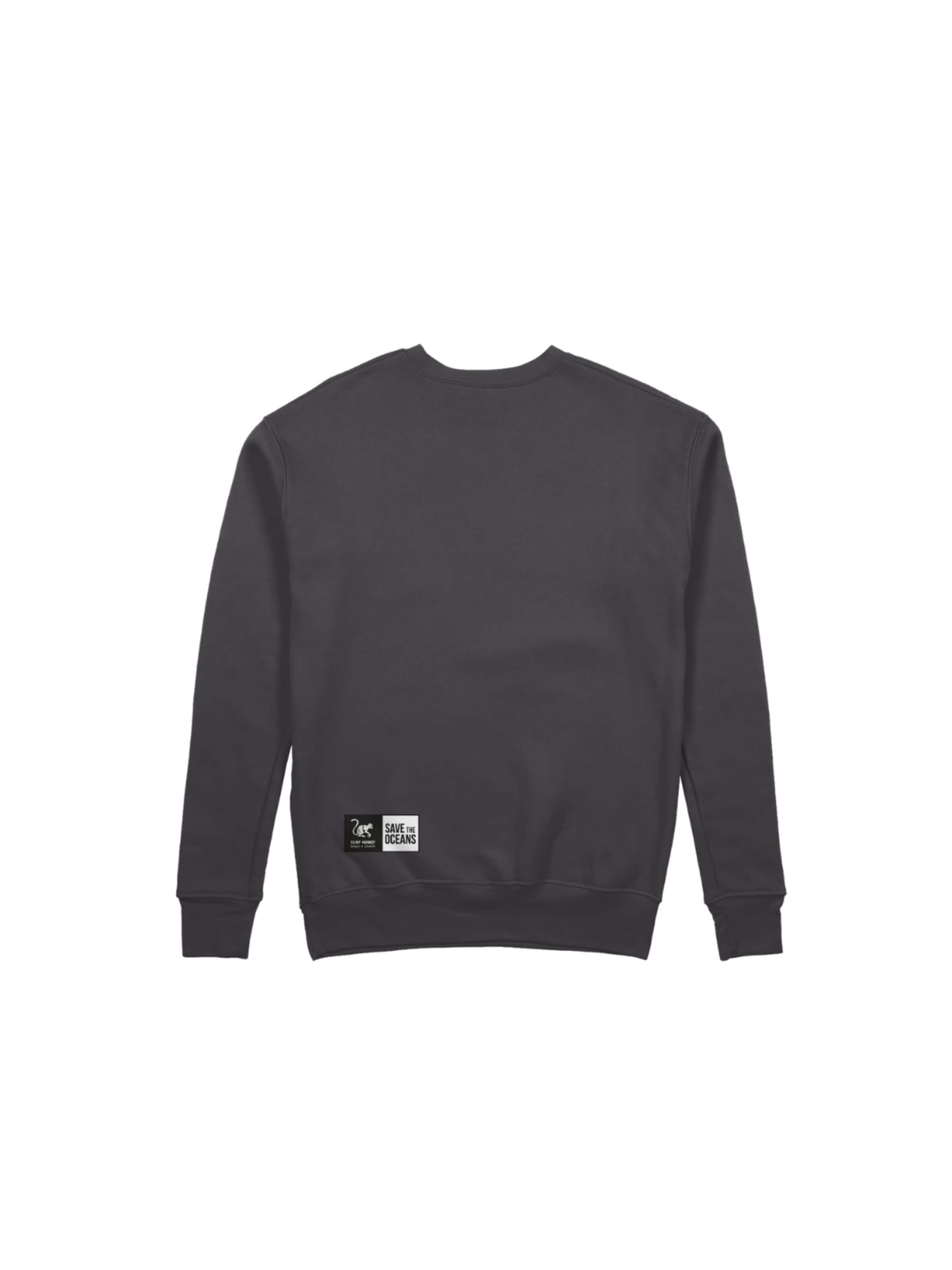 Surf MonkeySweater majica - crna boja
