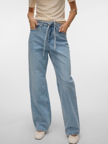 VERO MODA Wide leg Jeans 'VMTESSA' in Blue: front